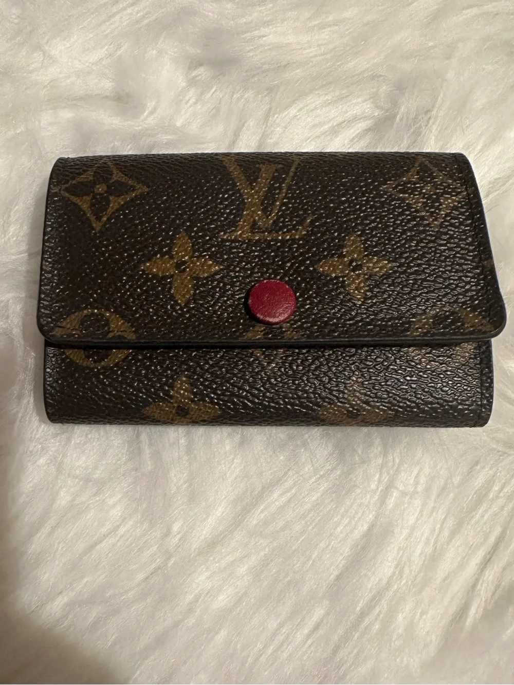 Louis Vuitton Monogram Multiclés 6 Key Holder Fuchsia Full Set Giftable